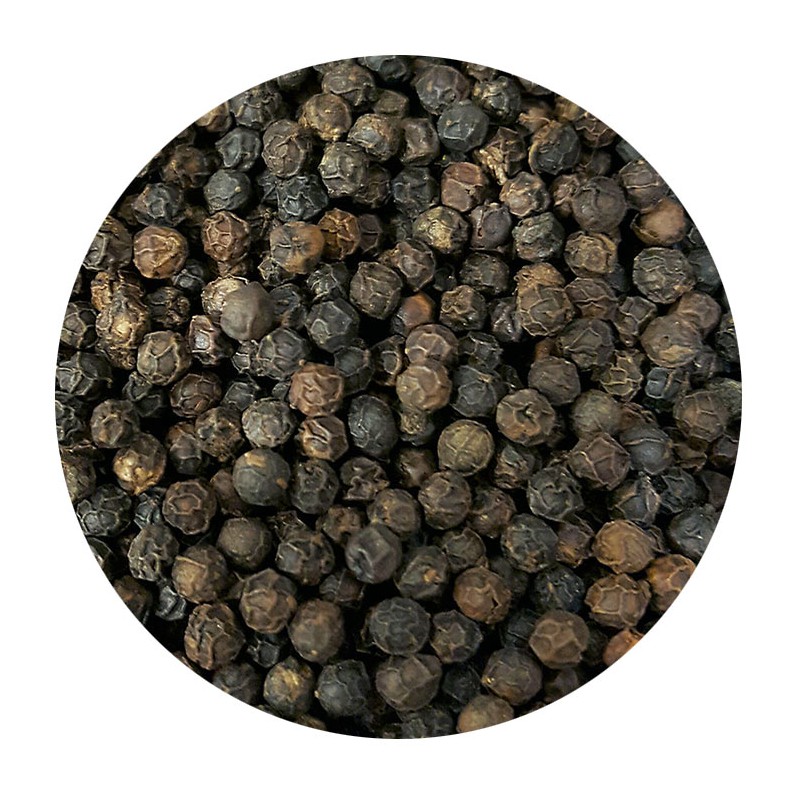 50 g de poivre de Kampot noir Bio disponible sur Poivre & Ko