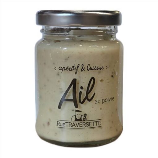 creme ail au poivre