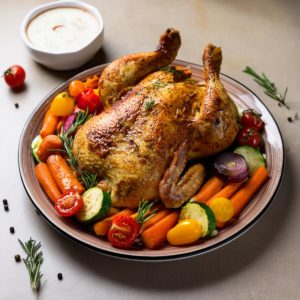 Une recette de poulet aux Herbes de provence pleine de légumes et de multiples saveurs. A déguster été comme hier