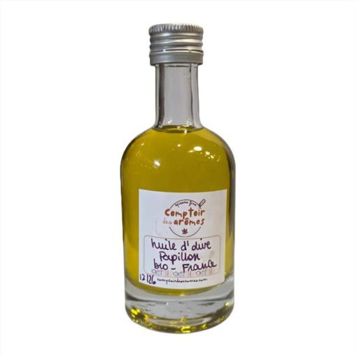 huile d'olive papillon petite bouteille