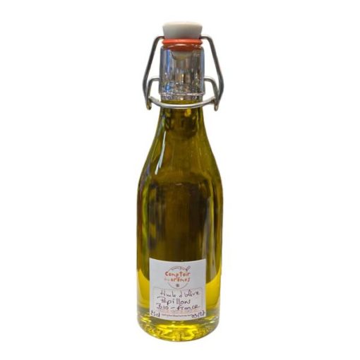 huile d'olive papillon moyenne bouteille