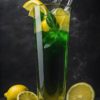 Un sirop de menthe rafraichissant à agrémenter de citron