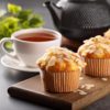 des muffins aromatisé au thé aux amandes