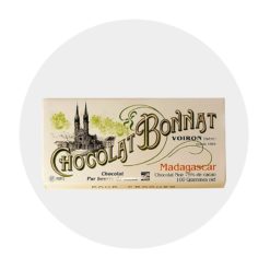 Chocolat Noir Bonnat Madagascar75 %