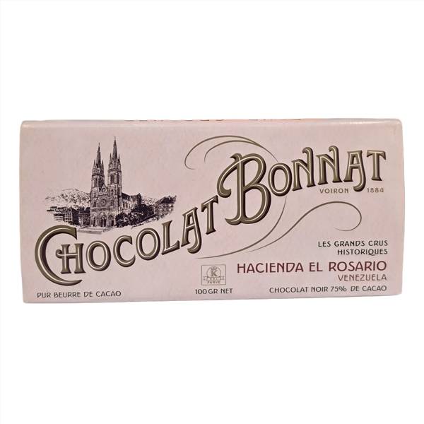 Chocolat Noir Bonnat Hacienda del Rosario 75 %