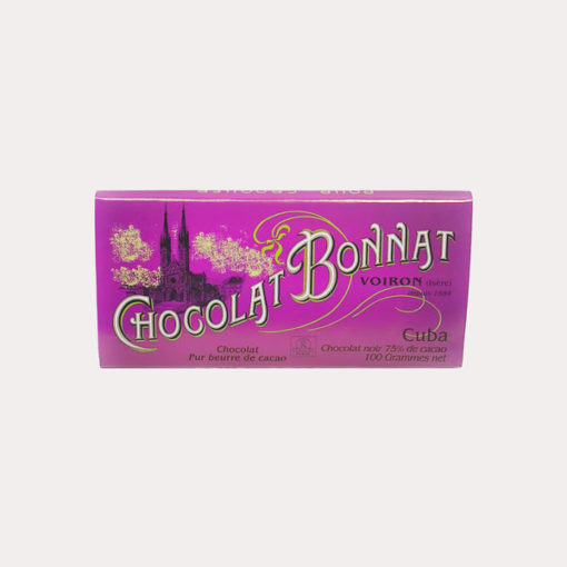 Chocolat noir Bonnat cuba 75 %