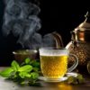 Notre thé vert à la menthe aussi Bio que Bon