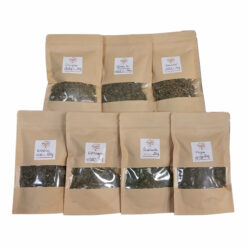 Box Herbes de Provence Comptoir des Arômes, avec origan, basilic, herbes de Provence, estragon, persillade, thym et romarin.