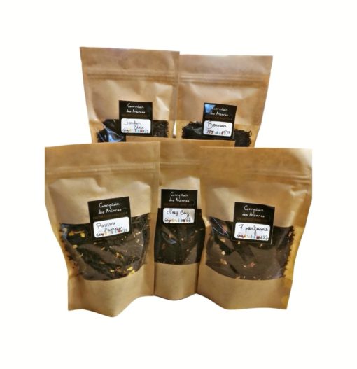 Cinq thés noirs des Frères Dammann. Cinq raisons de se régaler, notre box thés noirs va vous emballer