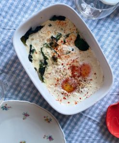 oeuf cocoote aux épinards