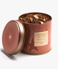 Un rooibos de Noël signé Dammann Frères dans une jolie boite réutilisable