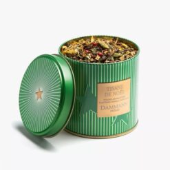 Une tisane de Noël aussi gourmande que belle. Boite réutilisable signée dammann frères