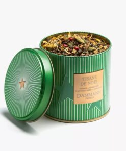 Une tisane de Noël aussi gourmande que belle. Boite réutilisable signée dammann frères