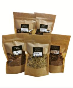 Deux hibiscus, deux rooibos gourmand et une tisane des merveilles. Une box pour s'hydrater avec plaisir