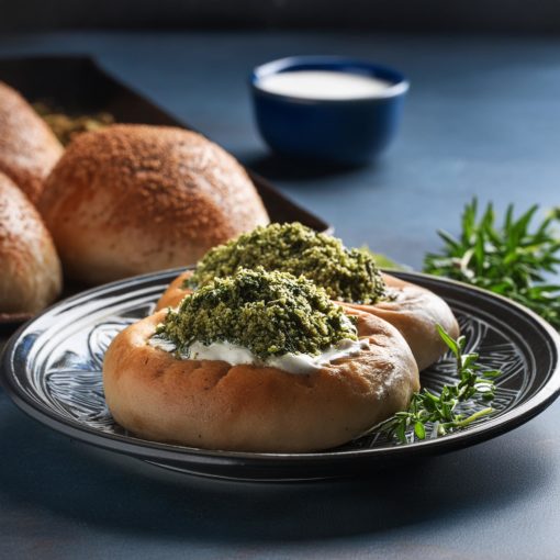 Ces petits pains libanais au bon goût de zaatar accompagneront tous vos diners libanais