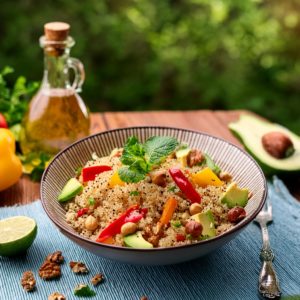 Cette salade de quinoa aux multiples saveurs estivales va vous enchanter