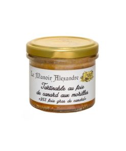 Le tartinable au foie de canard aux morilles de chez Manoir Alexandre vous séduira à coup sur