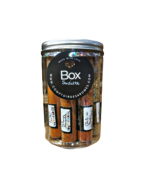Une box d'épices qui sent bon le Sud de la Provence à des contrées plus lointaine