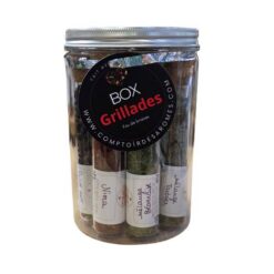 Une box d'épices pour faire chanter toutes vos grillades de viandes et de poissons.