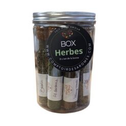Une Box toute en Herbes aromatiques et en mélanges