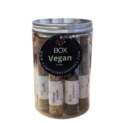 Avec notre box d'épices Vegan sublimer tous vos plats de légumes frais ou secs et vos salades