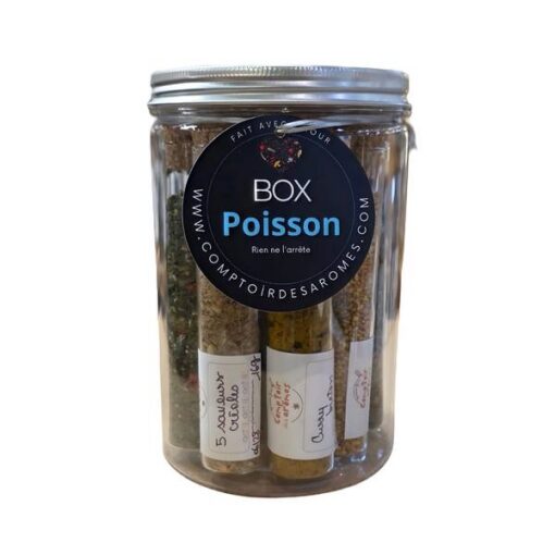 Une box d'épices pour sublimer tous vos poissons