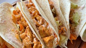 Tacos de poulet au Piment d'Espelette