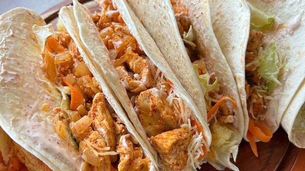 Tacos de poulet au piment d’Espelette