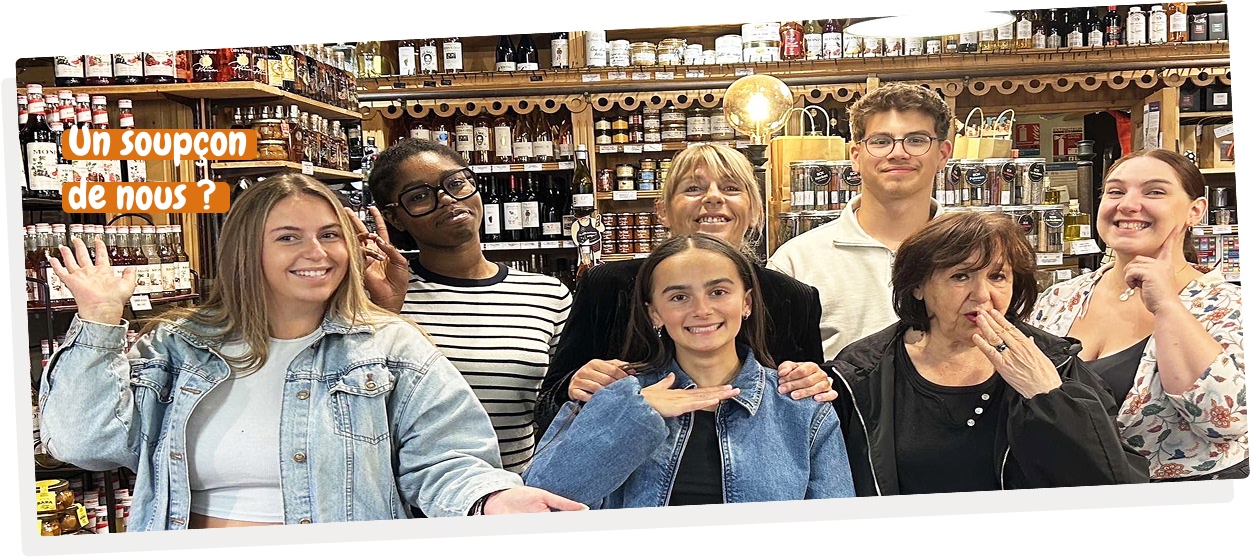 photo équipe comptoir des arômes