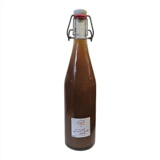 vinaigre pomme verte miel grande bouteille