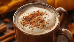 Latte à la cannelle et au rooibos vanillé