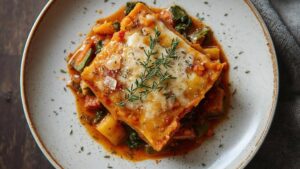 Lasagnes de légumes d’hiver & herbes de Provence