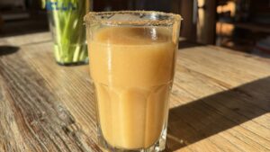 Elixir Poire Orange thé noir Dammann Jardin Bleu