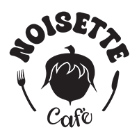 Logo Noisette Café pour illustrer une collaboration locale autour du café, de la gourmandise et des produits du Comptoir des Arômes.