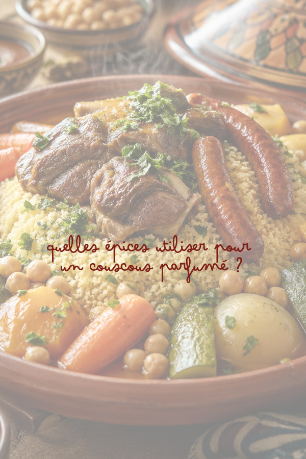 Épices pour couscous : quelles épices utiliser pour un couscous parfumé