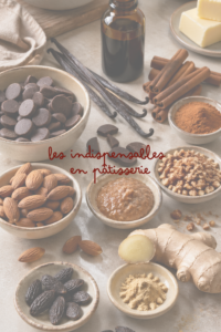 Les indispensables en pâtisserie : les produits de base à toujours avoir