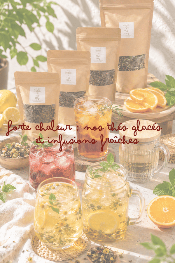 Forte chaleur : nos thés glacés et infusions fraîches