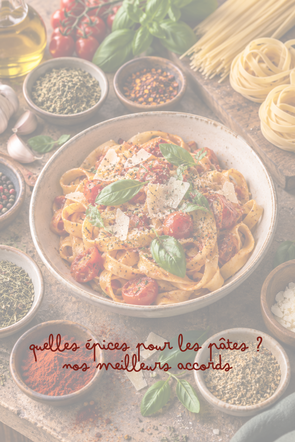 Quelles épices pour les pâtes ? Nos meilleurs accords