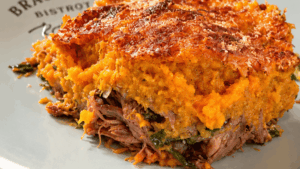 Hachis Parmentier de confit de canard & patates douces